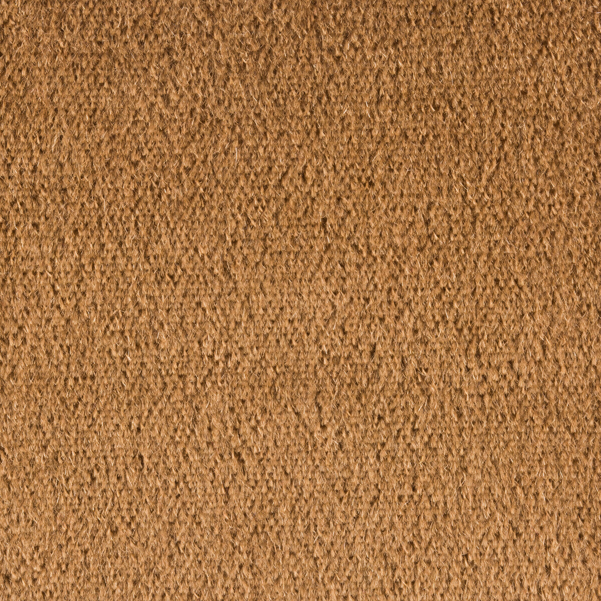 Autun Mohair Velvet fabric in walnut color - pattern BR-89778.880.0 - by Brunschwig &amp; Fils