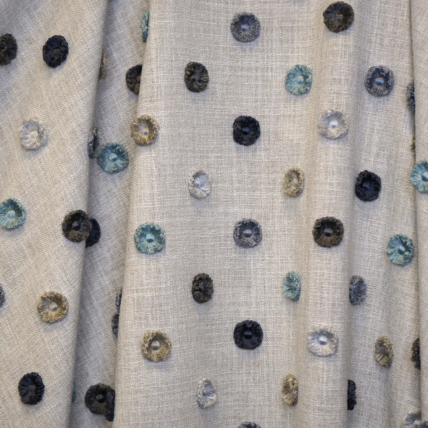 Buttons fabric in 66 color - pattern number Buttons66J9161 - by JF Fabrics in the Tribute collection