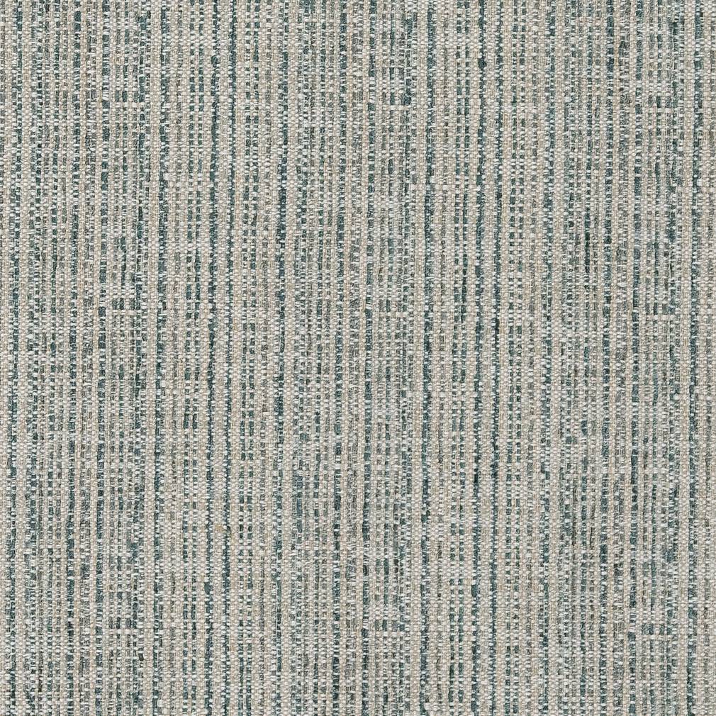 Vertical Stripe fabric in blue and neutral color - pattern number CB600-187 - by Charlotte in the Blue Green and Teal collection