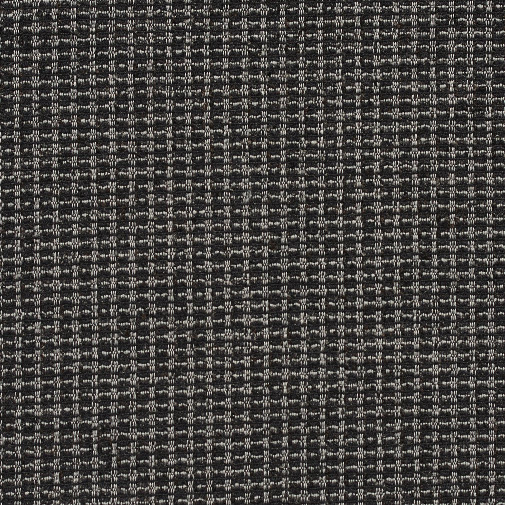 Textured Weave fabric in black and white color - pattern number CB700-239 - by Charlotte in the Black &amp; White collection