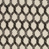 Braided Links fabric in black and white color - pattern number CB700-251 - by Charlotte in the Black & White collection