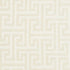 Greek Key fabric in off white color - pattern number CB800-118 - by Charlotte in the Black & White collection