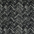 Herringbone fabric in black color - pattern number CB800-129 - by Charlotte in the Black & White collection