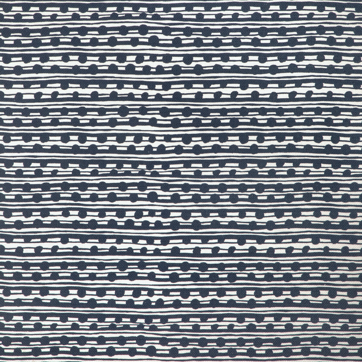 Gamal fabric in dark navy oyster color - pattern number CCF-2311.1650.0 - by Caroline Cecil Textiles in the Origins collection