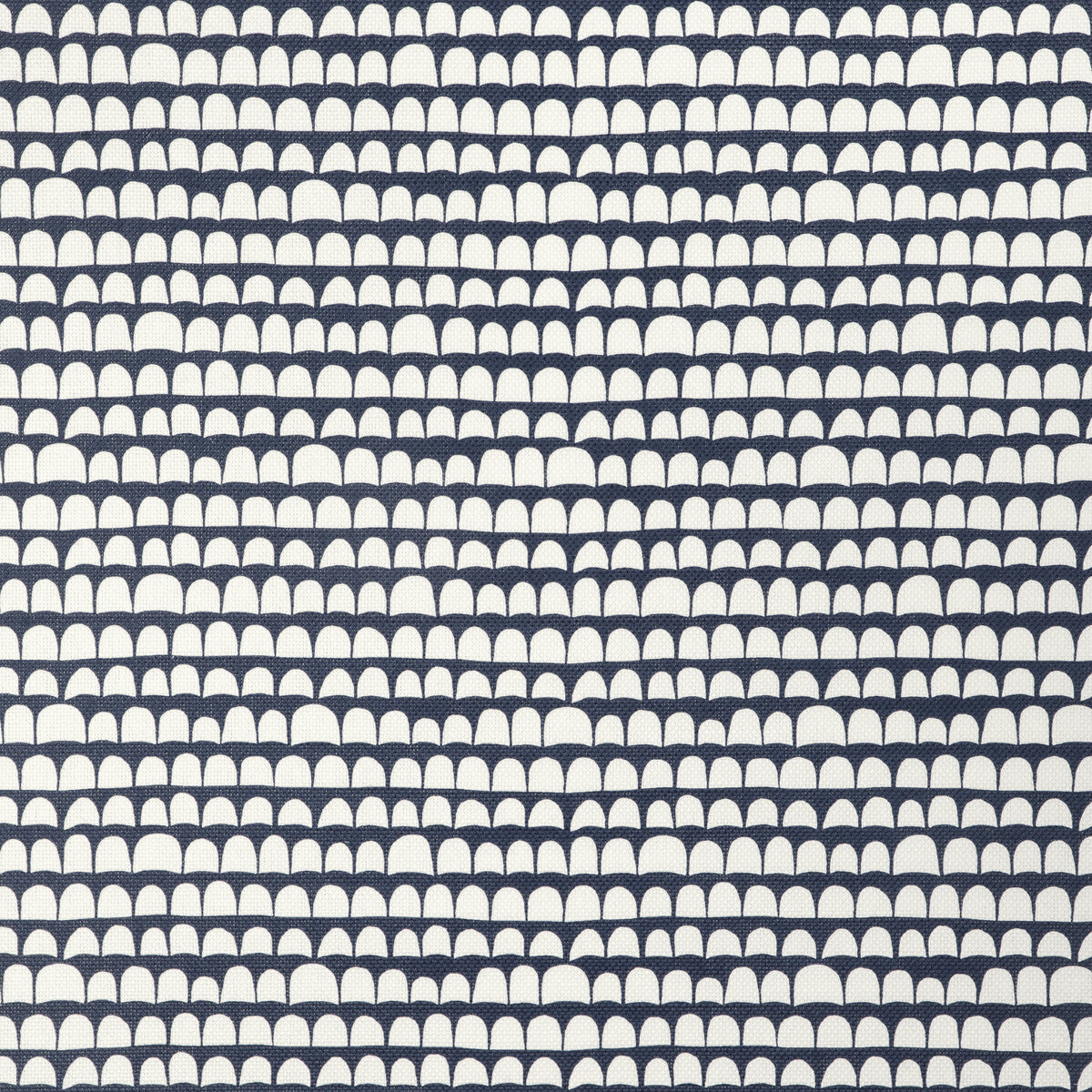 Hannu fabric in dark navy oyster color - pattern number CCF-2315.1650.0 - by Caroline Cecil Textiles in the Origins collection