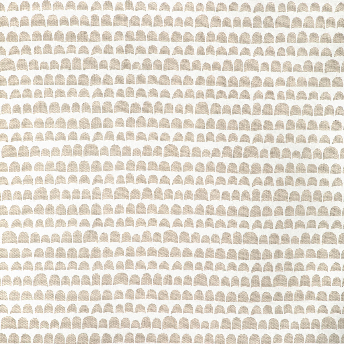 Hannu fabric in white natural color - pattern number CCF-2318.161.0 - by Caroline Cecil Textiles in the Origins collection