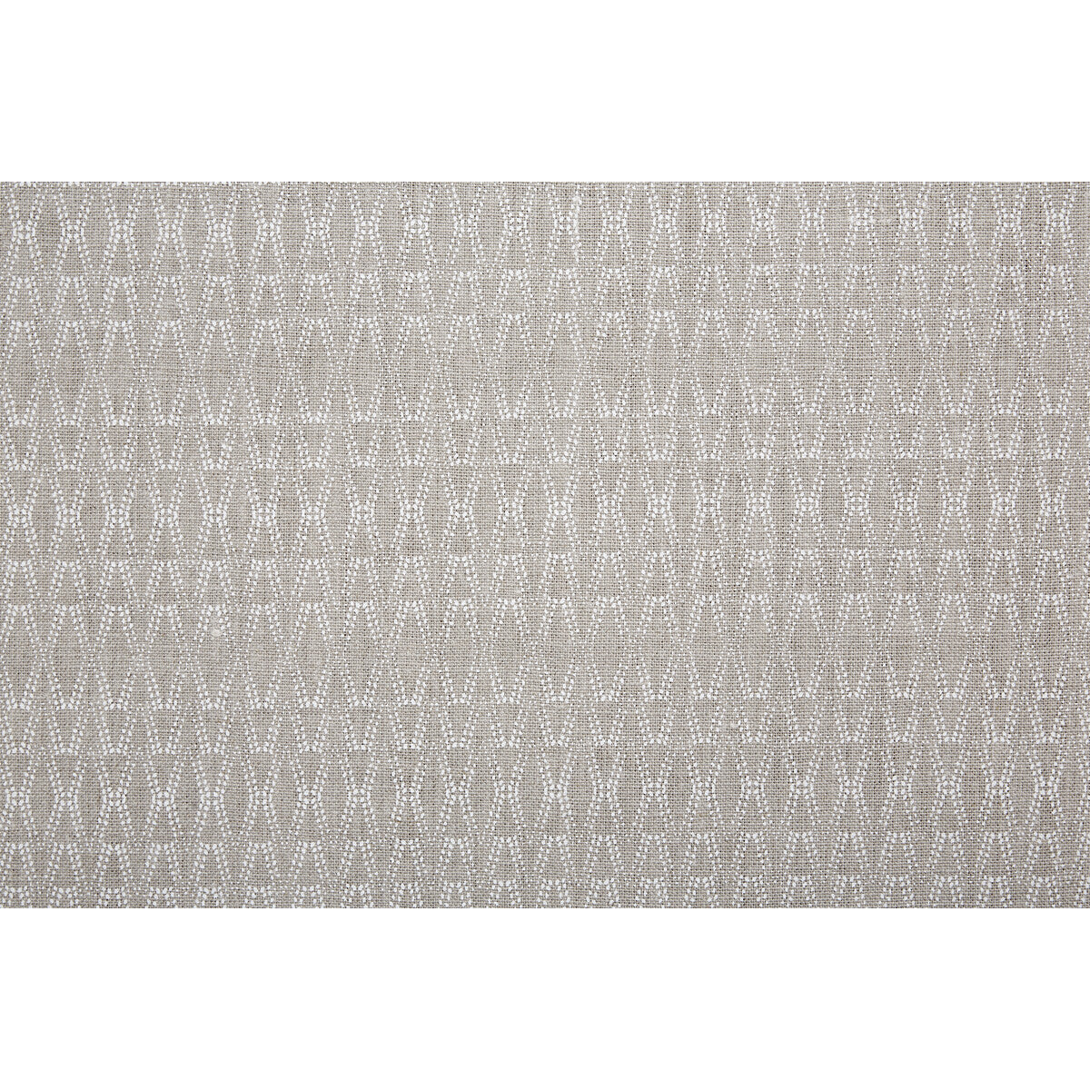 Ketut fabric in white natural color - pattern number CCF-2326.1601.0 - by Caroline Cecil Textiles in the Origins collection