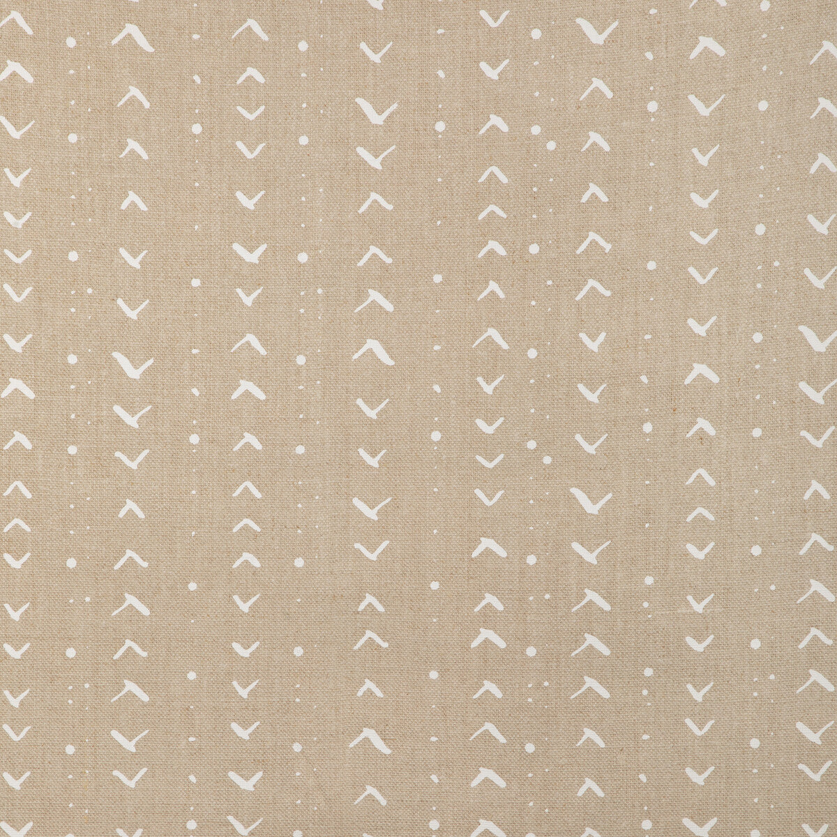 Titik fabric in white natural color - pattern number CCF-2342.1601.0 - by Caroline Cecil Textiles in the Origins collection