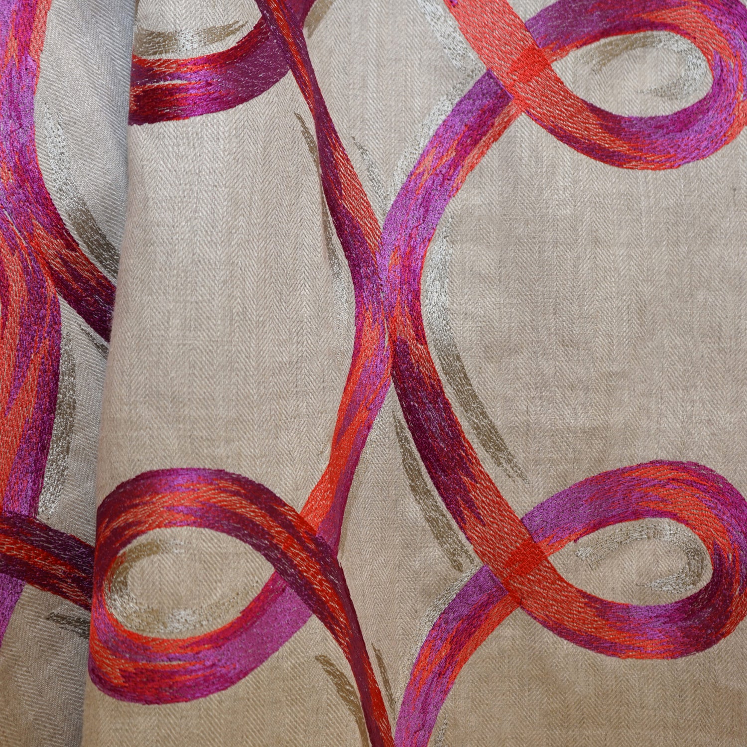 Curvacious fabric in 43 color - pattern number Curvacious43SJ101 - by JF Fabrics in the JF Studio collection
