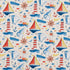 Nautical fabric in nantucket color - pattern number D1651 - by Charlotte in the All Seasons collection