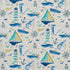 Nautical fabric in halifax color - pattern number D1652 - by Charlotte in the All Seasons collection