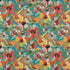 Flowers fabric in newport color - pattern number D1657 - by Charlotte in the All Seasons collection