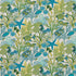 Leaves fabric in atlantis color - pattern number D1662 - by Charlotte in the All Seasons collection