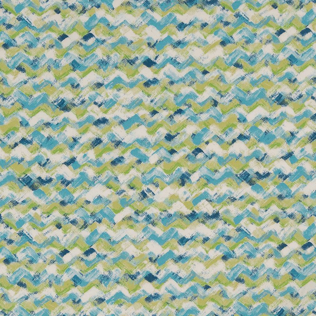 Waves fabric in capri color - pattern number D1673 - by Charlotte in the All Seasons collection