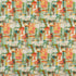 Abstract Paint fabric in jamaica color - pattern number D1680 - by Charlotte in the All Seasons collection