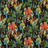 Parrots fabric in tahiti color - pattern number D1684 - by Charlotte in the All Seasons collection