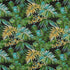 Tropical Plants fabric in caracas color - pattern number D1687 - by Charlotte in the All Seasons collection