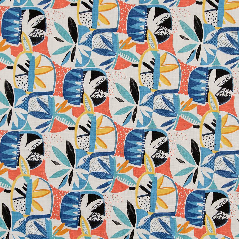 Seashells fabric in grenada color - pattern number D1691 - by Charlotte in the All Seasons collection