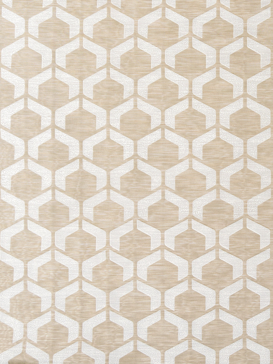 Craquele fabric in straw color - pattern number DB 0003D297 - by Scalamandre in the Old World Weavers collection
