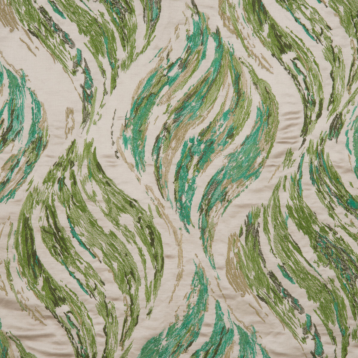 Dune fabric in green color - pattern number DG-10295.004.0 - by Donghia in the Desert Bloom collection