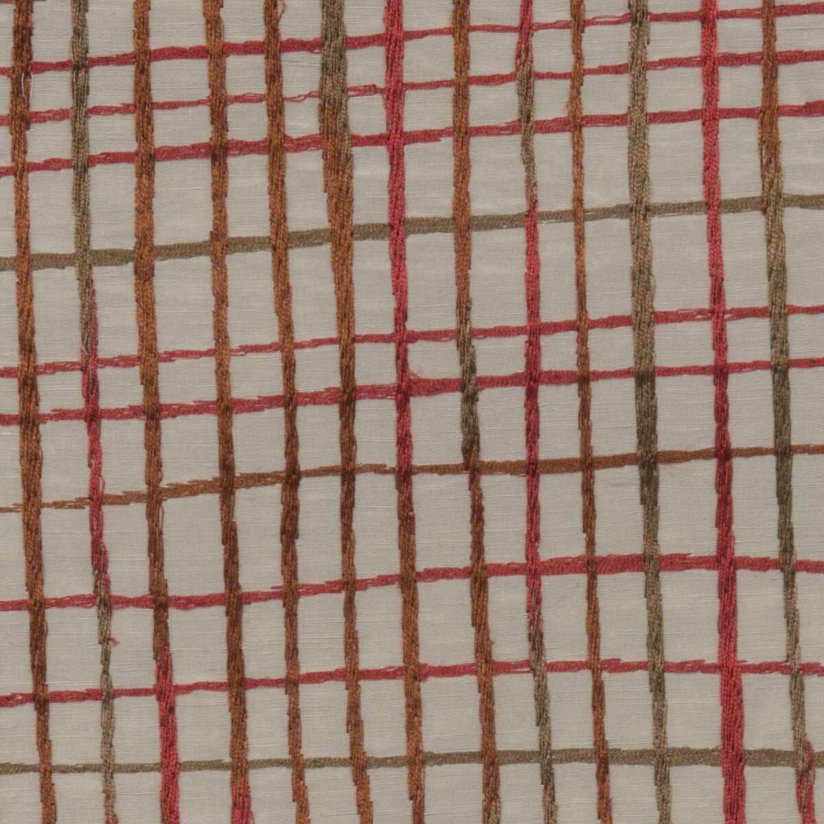 Lakebed fabric in red color - pattern number DG-10303.001.0 - by Donghia in the Desert Bloom collection