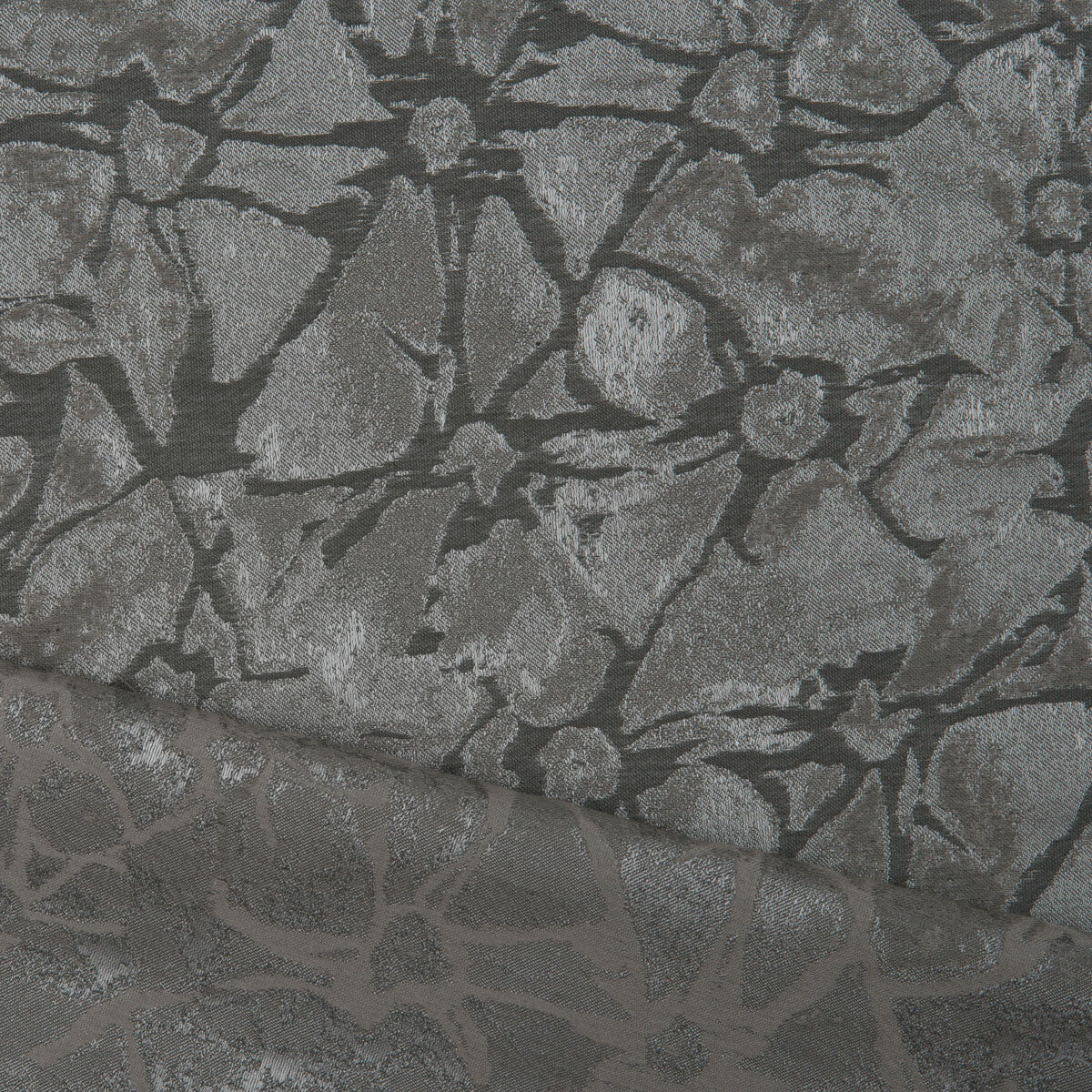 Fossil Reversible fabric in charcoal color - pattern number DG-10308.019.0 - by Donghia in the Desert Bloom collection