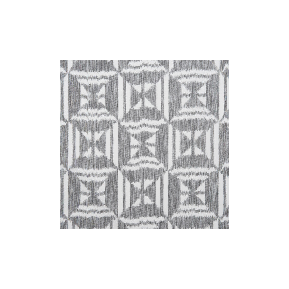 Graphic Prints fabric in grey color - pattern number DG-10318.019.0 - by Donghia in the Manhattan Muse collection