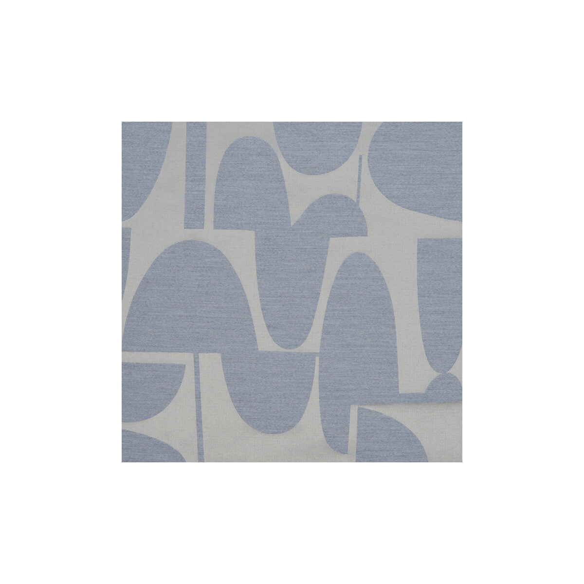 Decadence fabric in blue color - pattern number DG-10322.012.0 - by Donghia in the Manhattan Muse collection