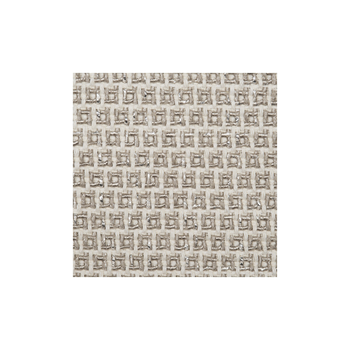 Sundance fabric in silver color - pattern number DG-10324.010.0 - by Donghia in the Manhattan Muse collection
