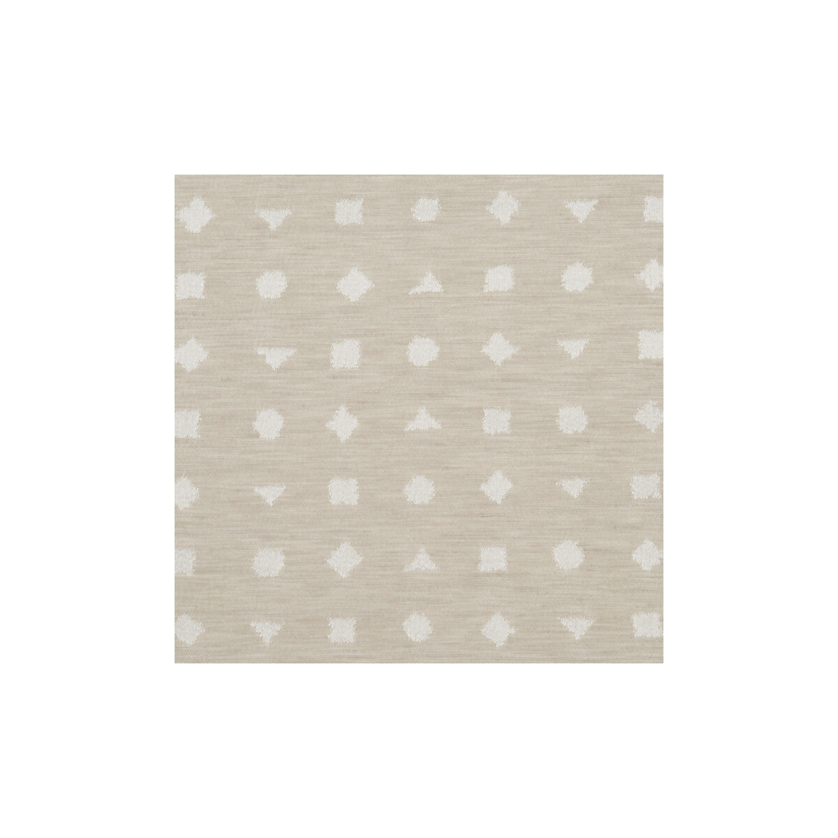 Geometry fabric in beige color - pattern number DG-10330.008.0 - by Donghia in the Manhattan Muse collection