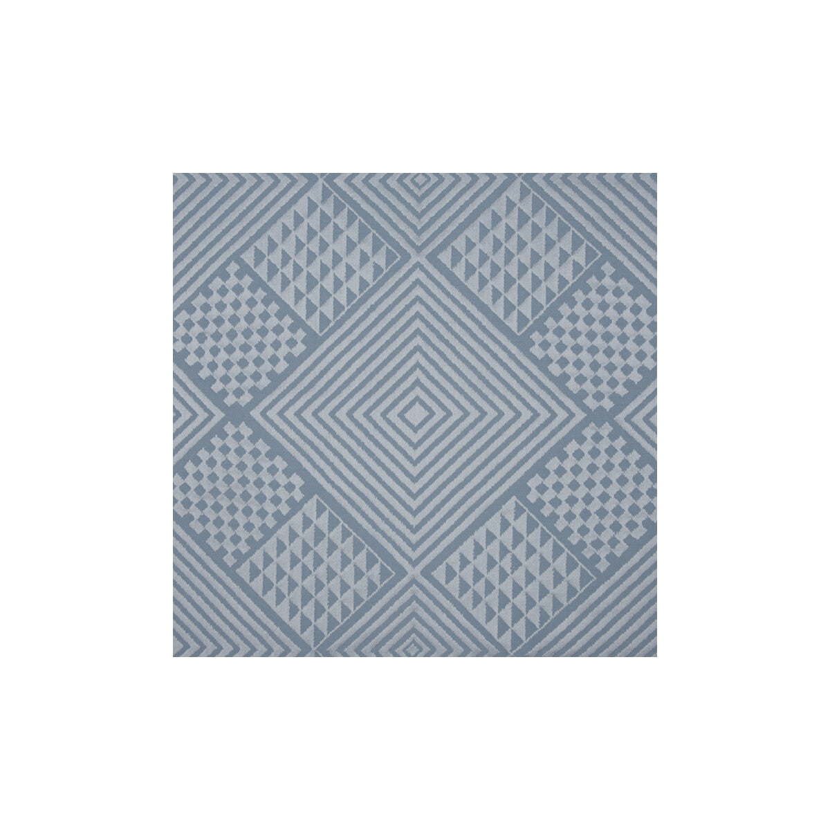 Nomad fabric in blue color - pattern number DG-10332.012.0 - by Donghia in the Manhattan Muse collection