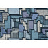 Block Party fabric in blue color - pattern number DG-10341.002.0 - by Donghia in the 3D Collection collection