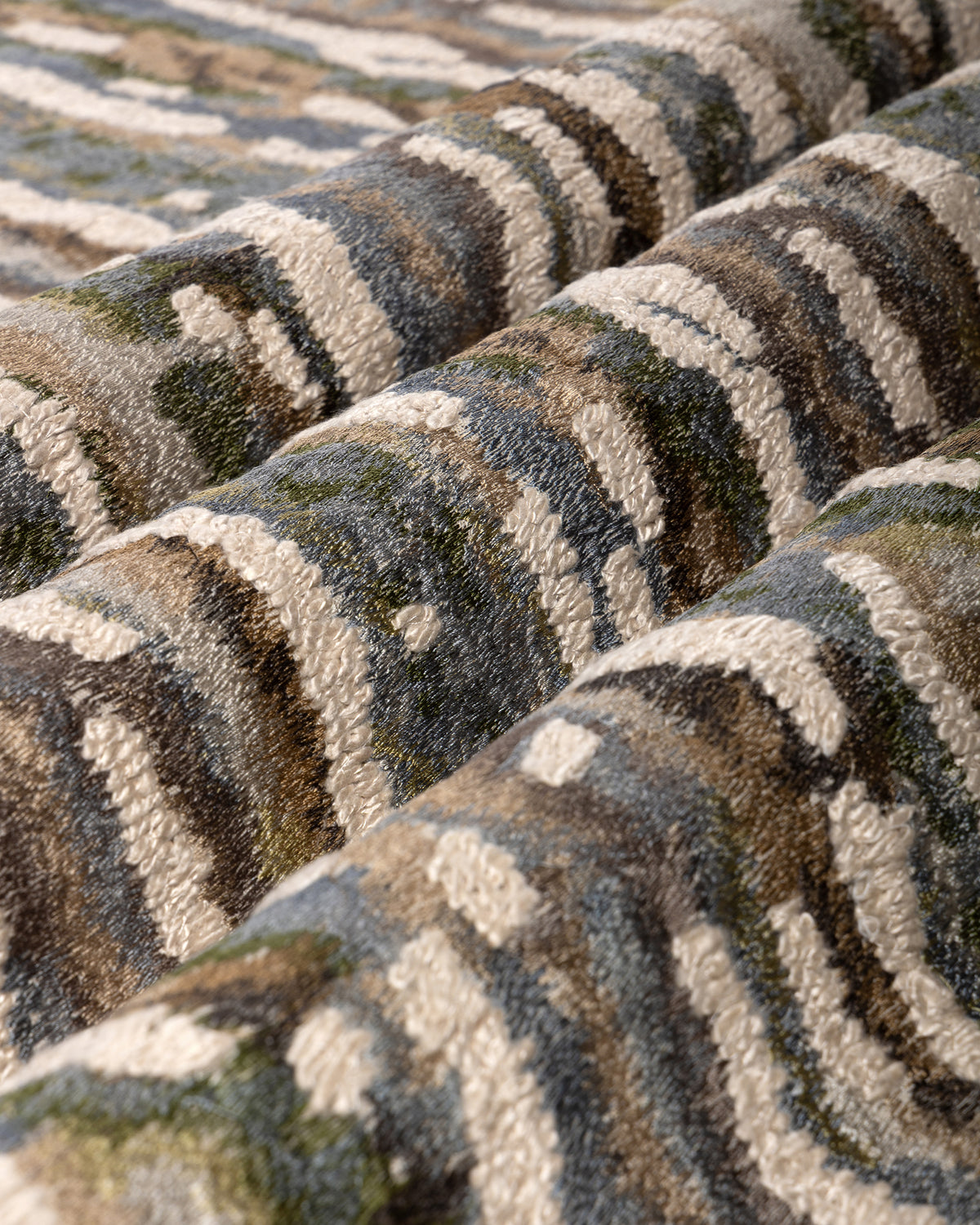 Bark fabric in Marine color - pattern number DG-10342.315.0 - by Donghia in the collection