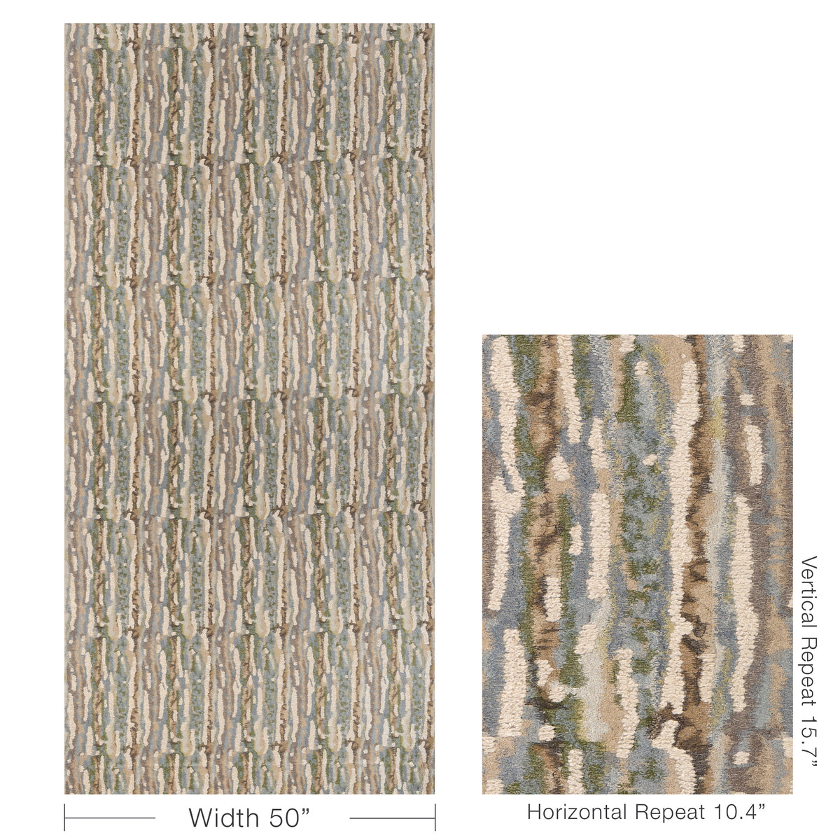 Bark fabric in Marine color - pattern number DG-10342.315.0 - by Donghia in the collection