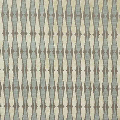 Dragonfly fabric in taupe/aqua color - pattern DRAGONFLY.TAUPE/A.0 - by Lee Jofa Modern in the Allegra Hicks collection