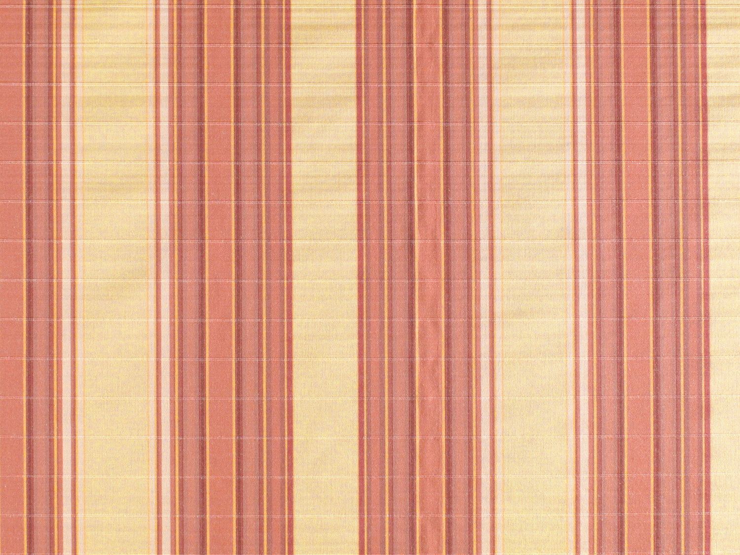 Cordina Stripe fabric in coral color - pattern number DY 00040211 - by Scalamandre in the Old World Weavers collection