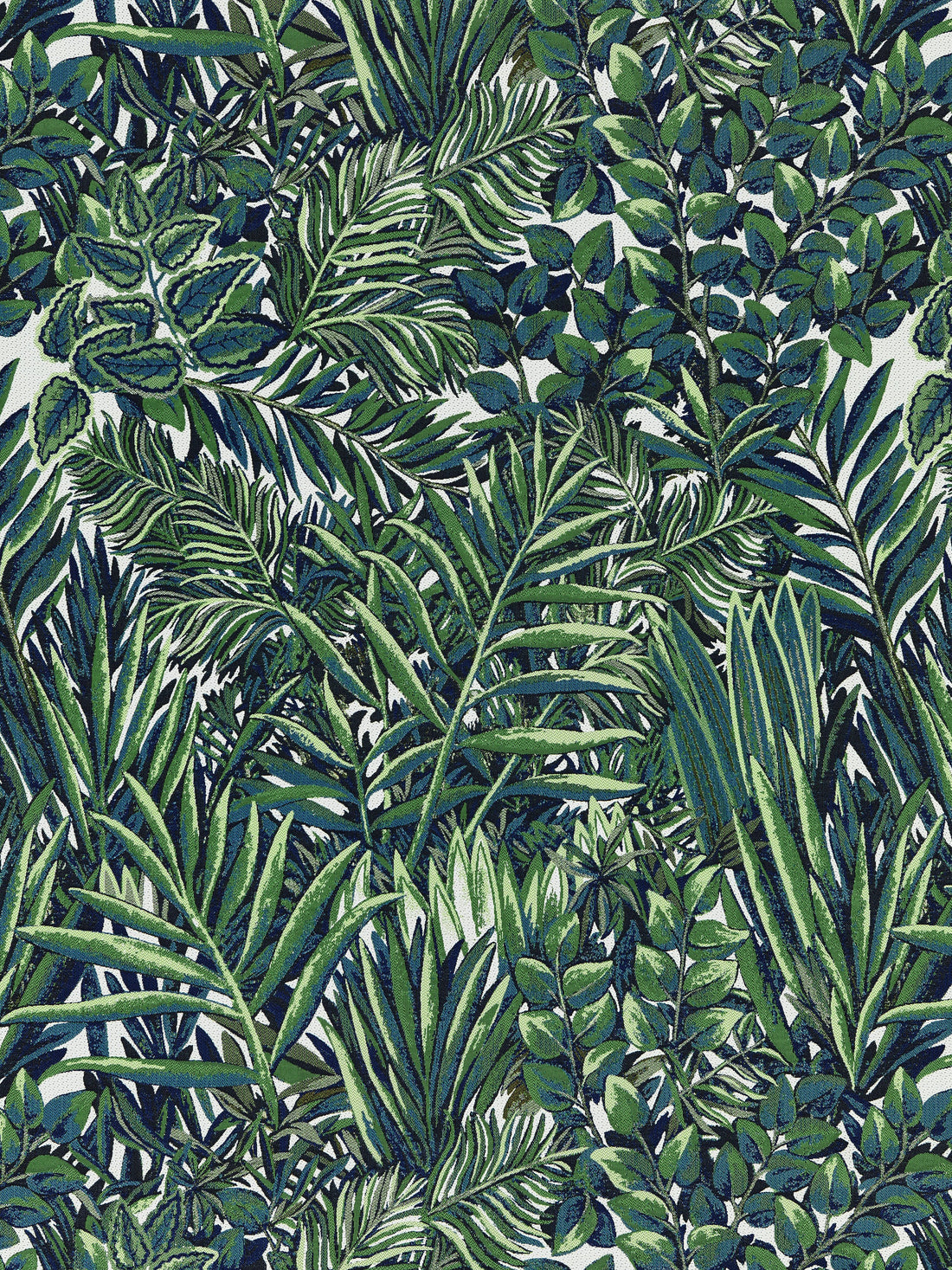 Playa Jardin Tapestry fabric in verdure color - pattern number EA 00015553 - by Scalamandre in the Old World Weavers collection