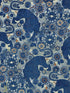 Siberian Tiger fabric in sapphire flame color - pattern number EA 000218V1 - by Scalamandre in the Old World Weavers collection