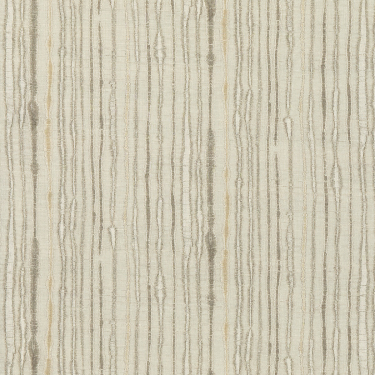 Linear fabric in ivory color - pattern ED75038.3.0 - by Threads in the Nala Prints collection