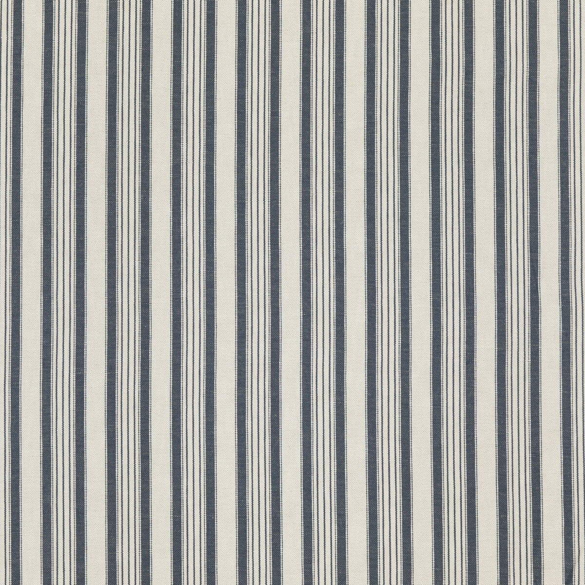 Becket fabric in indigo color - pattern ED85312.680.0 - by Threads in the Great Stripes collection