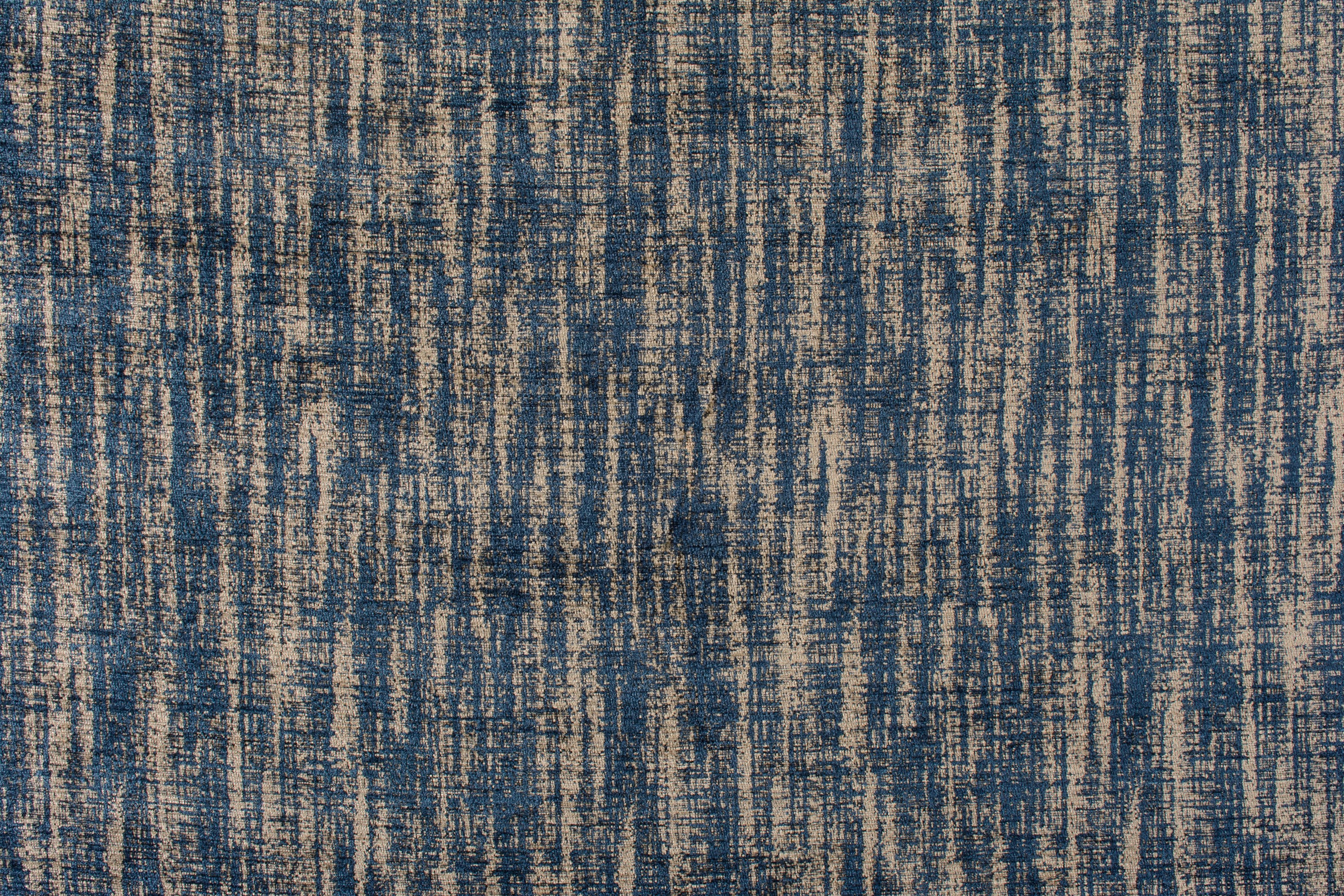 Gallium fabric in indigo color - pattern number EL 0001NECK - by Scalamandre in the Old World Weavers collection