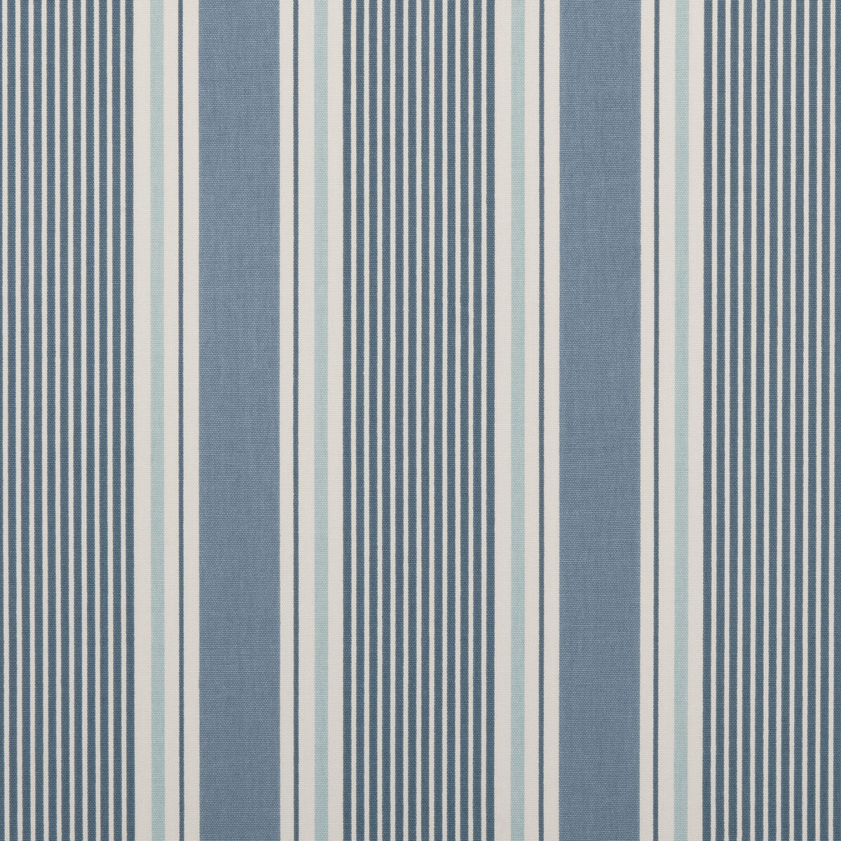 Sail Stripe fabric in cloud color - pattern F0408/02.CAC.0 - by Clarke And Clarke in the Clarke &amp; Clarke Maritime Prints collection