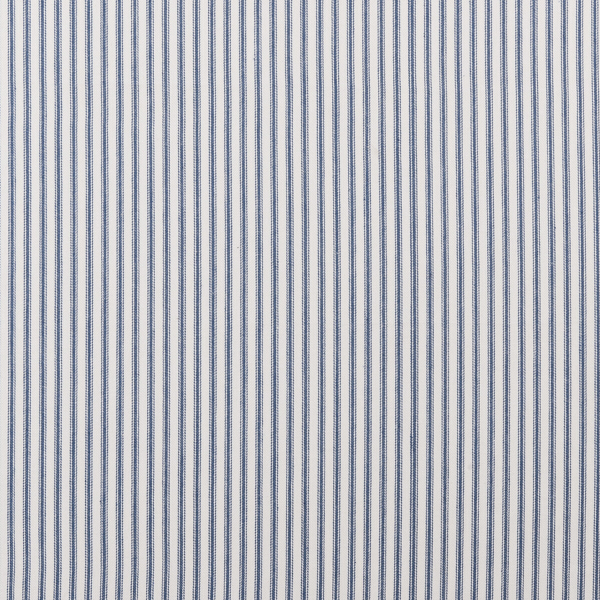 Sutton fabric in navy color - pattern F0420/04.CAC.0 - by Clarke And Clarke in the Clarke &amp; Clarke Ticking Stripes collection