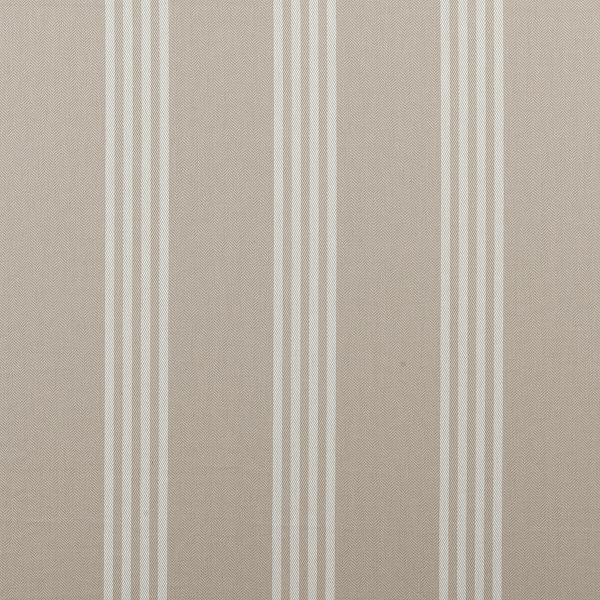 Marlow fabric in natural color - pattern F0422/03.CAC.0 - by Clarke And Clarke in the Clarke &amp; Clarke Ticking Stripes collection