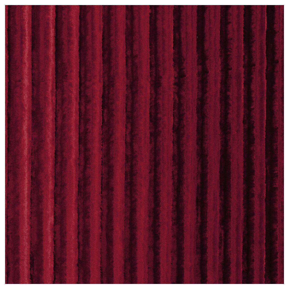 Rhythm fabric in crimson color - pattern F0468/05.CAC.0 - by Clarke And Clarke in the Clarke &amp; Clarke Tempo Velvets collection