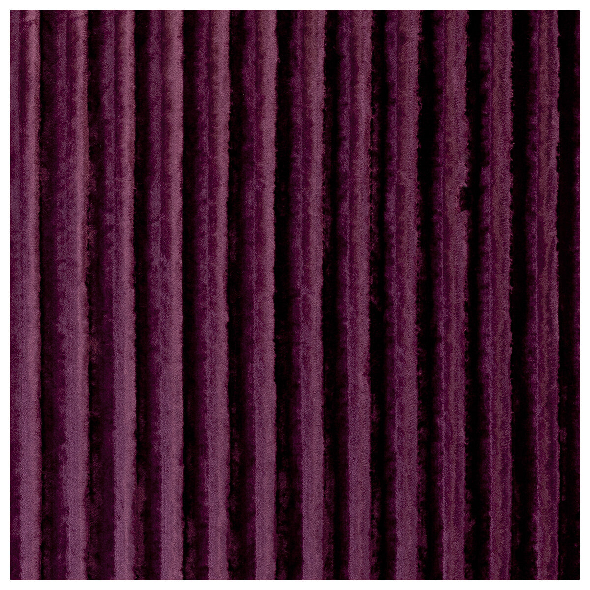 Rhythm fabric in damson color - pattern F0468/06.CAC.0 - by Clarke And Clarke in the Clarke &amp; Clarke Tempo Velvets collection