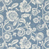 Eliza fabric in chambray color - pattern F0621/01.CAC.0 - by Clarke And Clarke in the Genevieve By Studio G For C&C collection