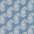 Harriet fabric in chambray color - pattern F0623/01.CAC.0 - by Clarke And Clarke in the Genevieve By Studio G For C&C collection