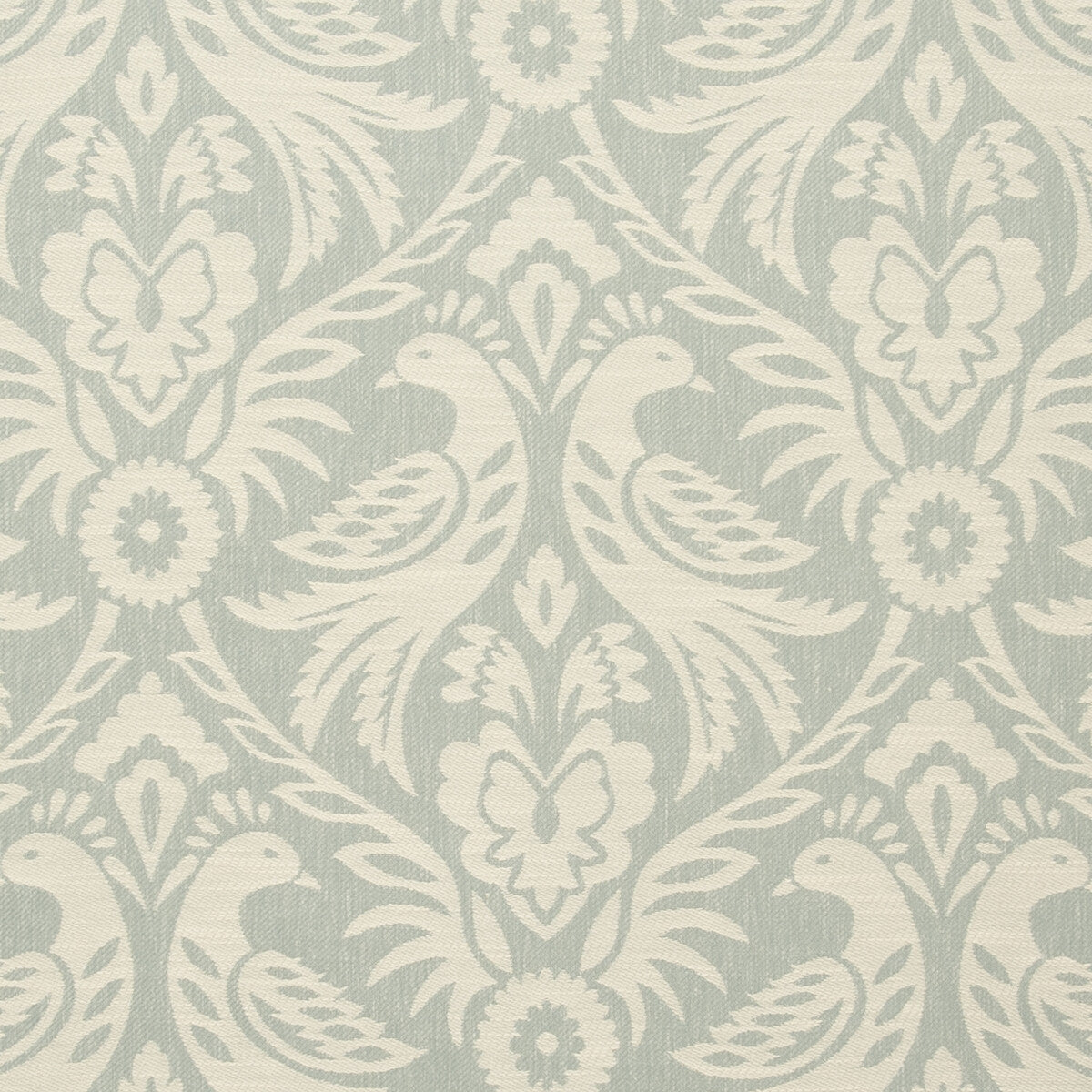 Harewood fabric in duckegg color - pattern F0737/04.CAC.0 - by Clarke And Clarke in the Clarke &amp; Clarke Manor House collection