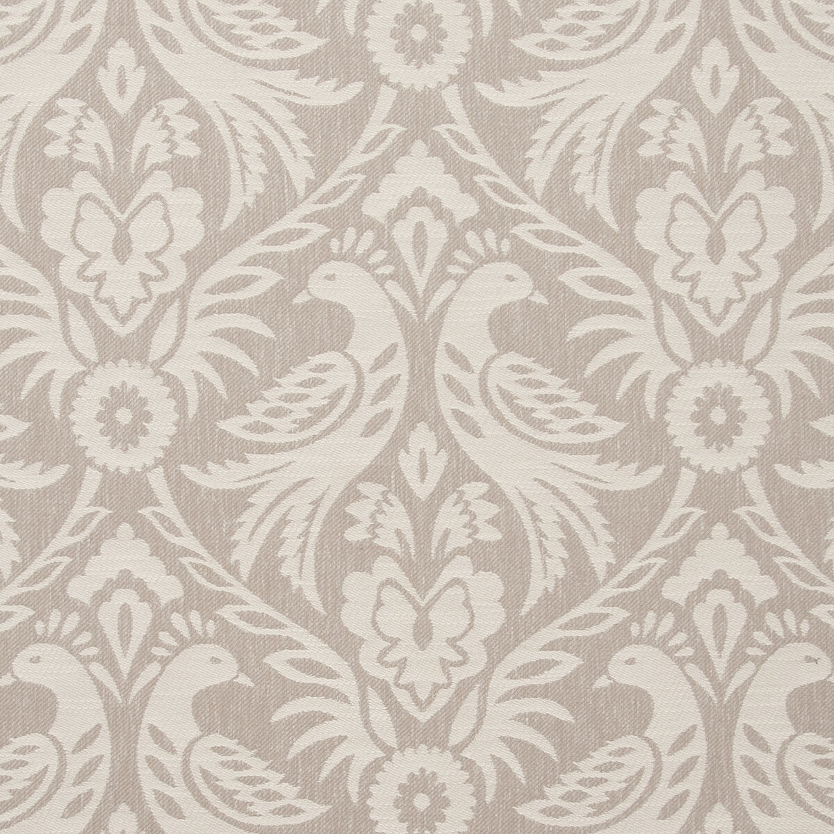 Harewood fabric in linen color - pattern F0737/05.CAC.0 - by Clarke And Clarke in the Clarke &amp; Clarke Manor House collection